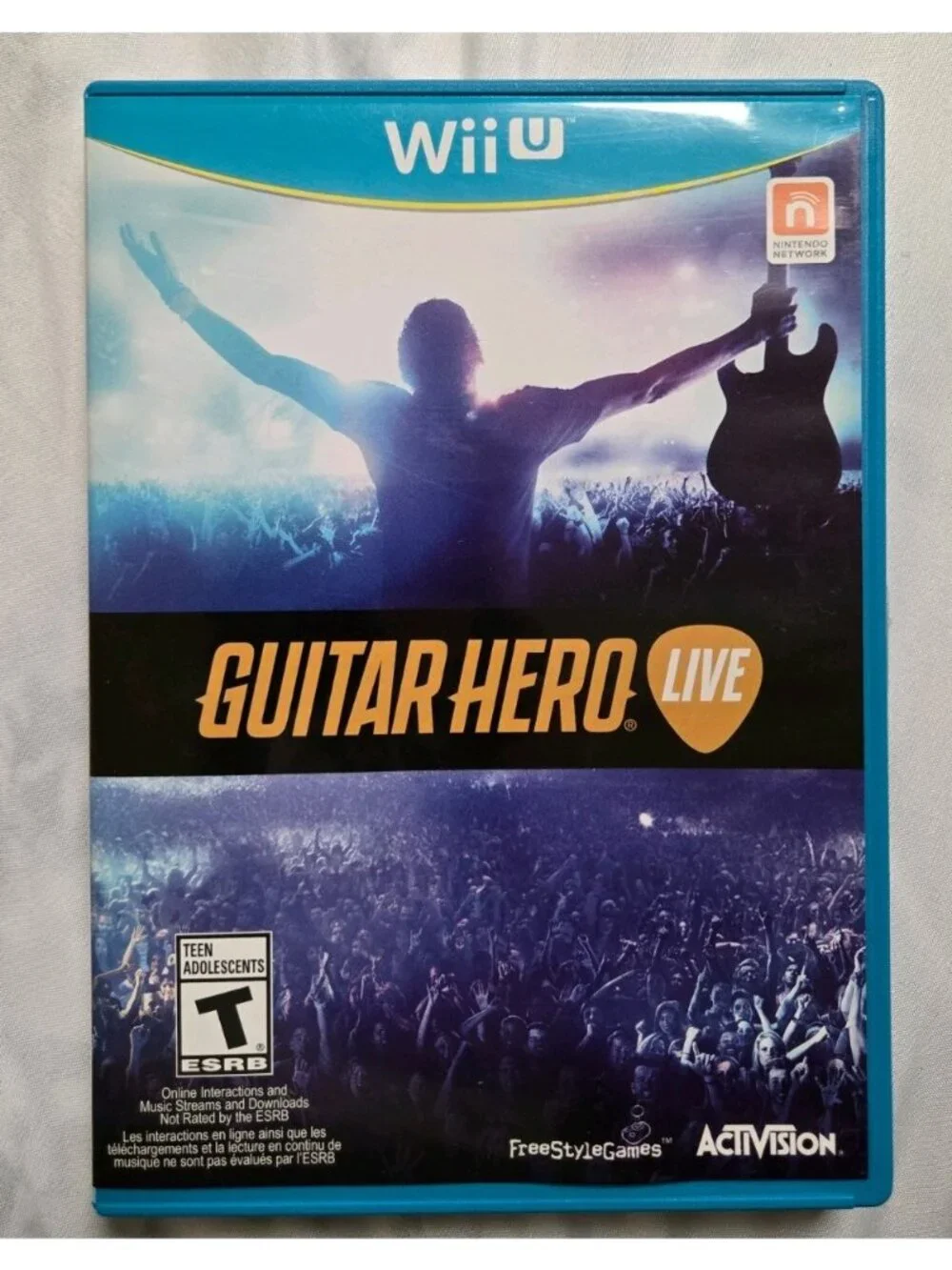 Nintendo Wii U Guitar Hero Live Game Only